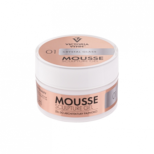 MOUSSE SCULPTURE GEL 01 Crystal Glass 
