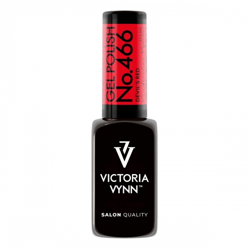 Gel lak - Gel Polish č. 466 DEVIL´S RED
