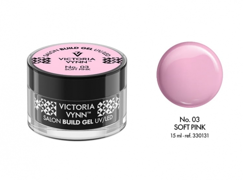 STAVEBNÝ GÉL 15ml -  Č. 03 - Soft Pink