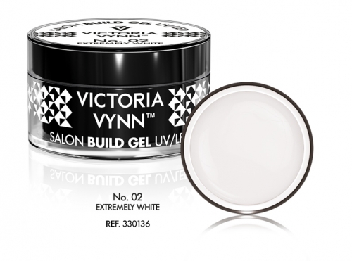 STAVEBNÝ GÉL 50 ml -  Č. 02 - Extremely White