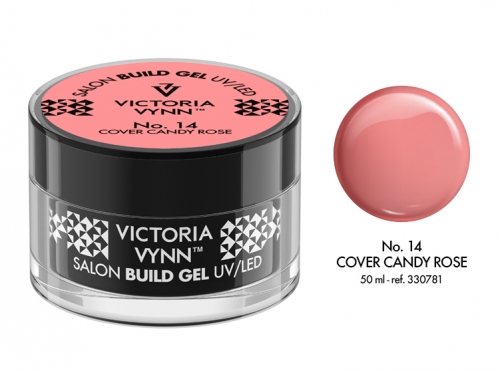 STAVEBNÝ GÉL 50 ml - Č. 14 - Cover Candy Rose
