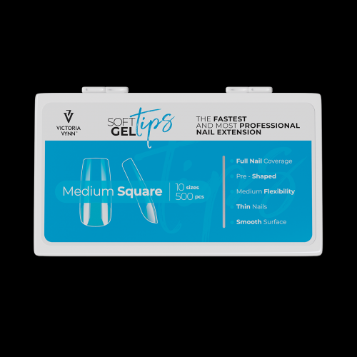 SOFT GEL TIPS Medium Square
