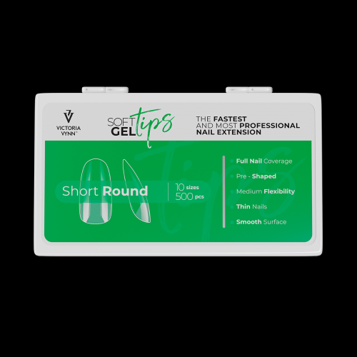 SOFT GEL TIPS Short Round
