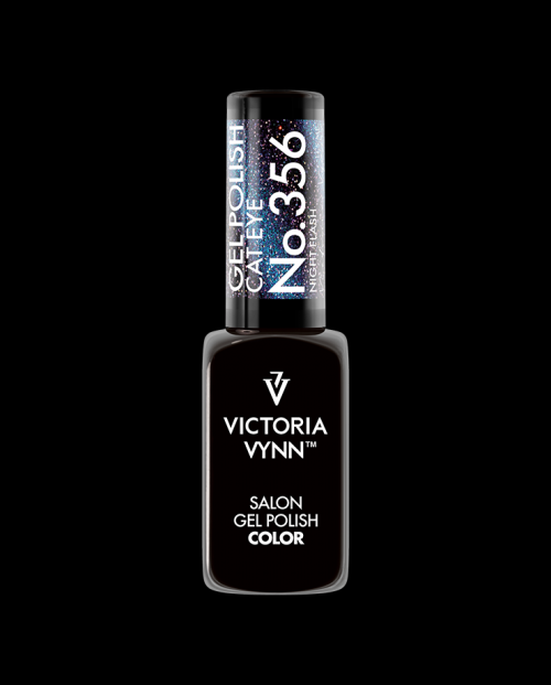 Gel lak - Gel Polish č. 356 Cat Eye Night Flash