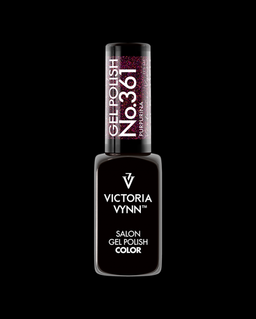 Gel lak - Gel Polish č. 361 Purpurina