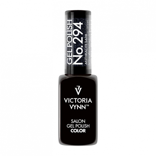 Gel lak - Gel Polish č. 294 ANTHRACITE SADR