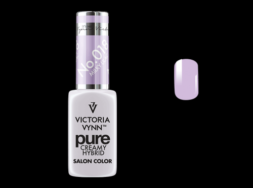 PURE CREAMY HYBRID COLOR -  No. 018 - MILKY LILAC
