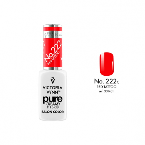 PURE CREAMY HYBRID COLOR -  No. 222 RED TATOO