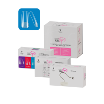 SOFT GEL TIPS Medium Square štartovacia sada