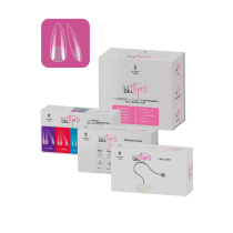 SOFT GEL TIPS Medium Almond štartovacia sada