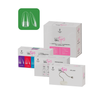 SOFT GEL TIPS Short Round štartovacia sada